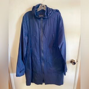 Galleries Lafayette - Parka Jacket navy blue Medium. Paris